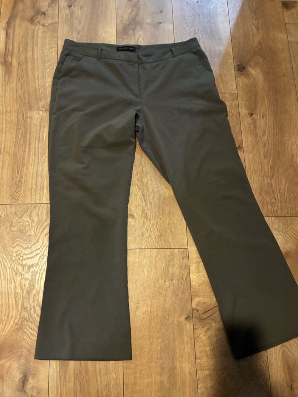 The Limited Olive Green Drew Fit Women's Pants SZ 12S